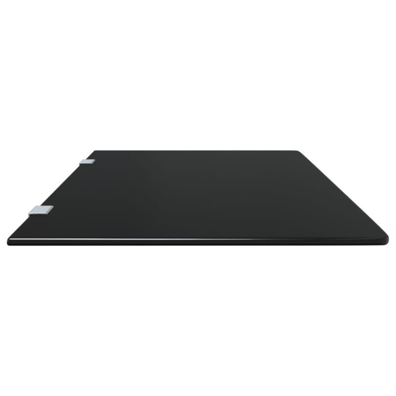 vidaXL Nástenná zástena medzi pisoáre 90x40 cm tvrdené sklo