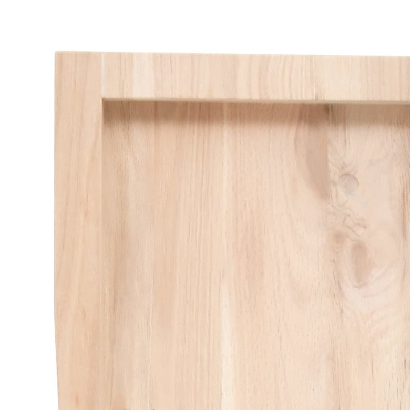 vidaXL Stolová doska 80x40x(2-6) cm neošetrený masív živé hrany