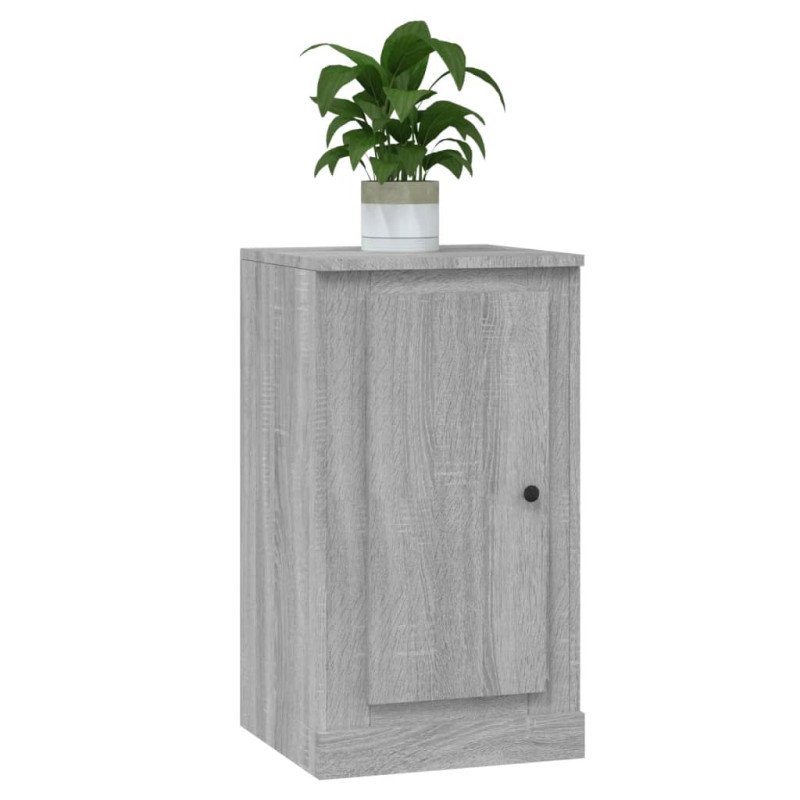 vidaXL Komoda sivý dub sonoma 37,5x35,5x67,5 cm kompozitné drevo