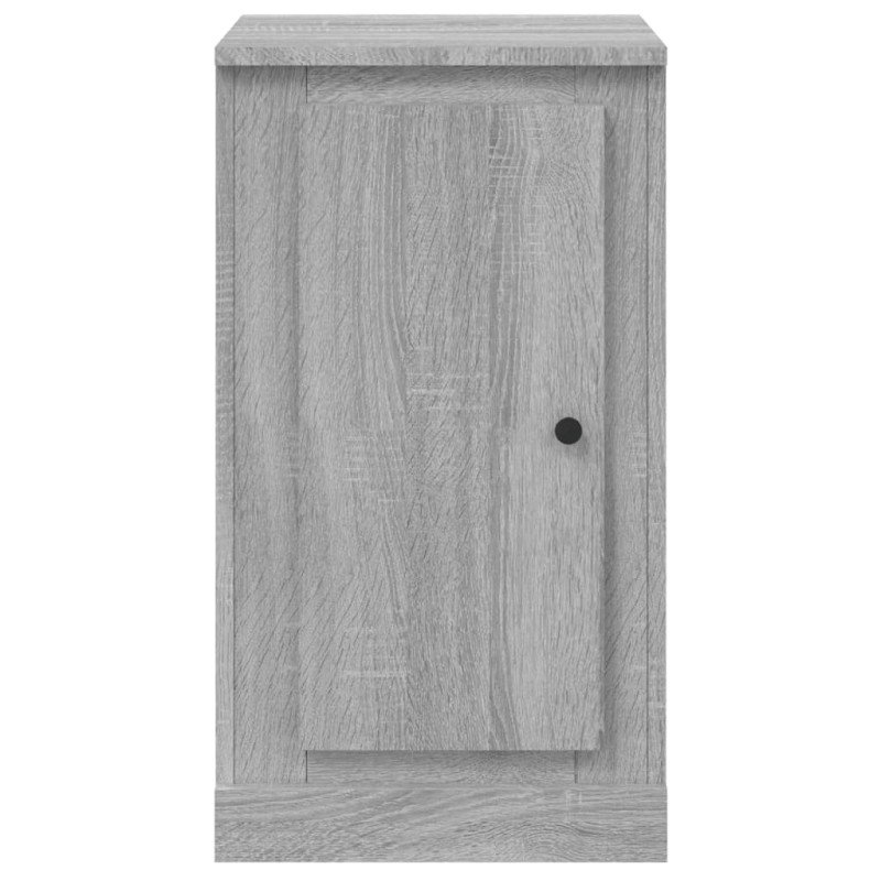 vidaXL Komoda sivý dub sonoma 37,5x35,5x67,5 cm kompozitné drevo