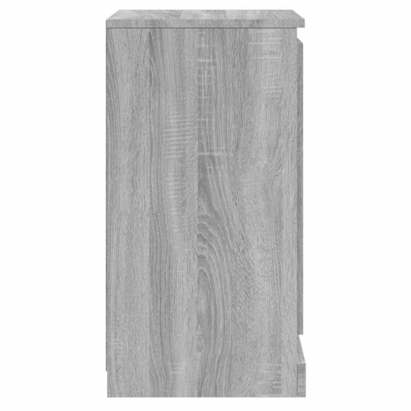 vidaXL Komoda sivý dub sonoma 37,5x35,5x67,5 cm kompozitné drevo