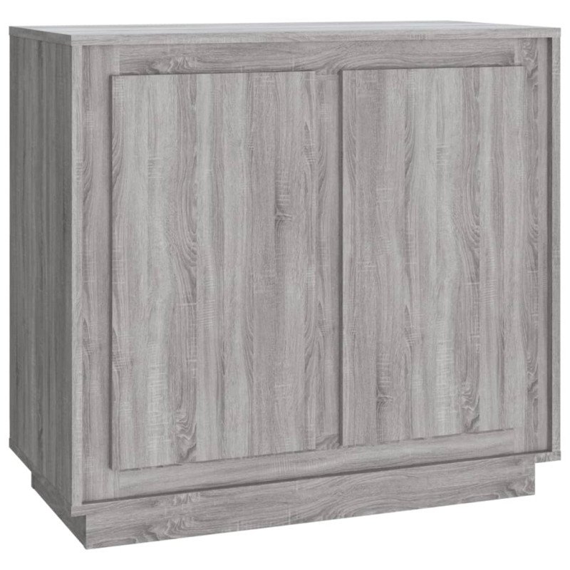 vidaXL Komoda dub sonoma 80x34x75 cm kompozitné drevo