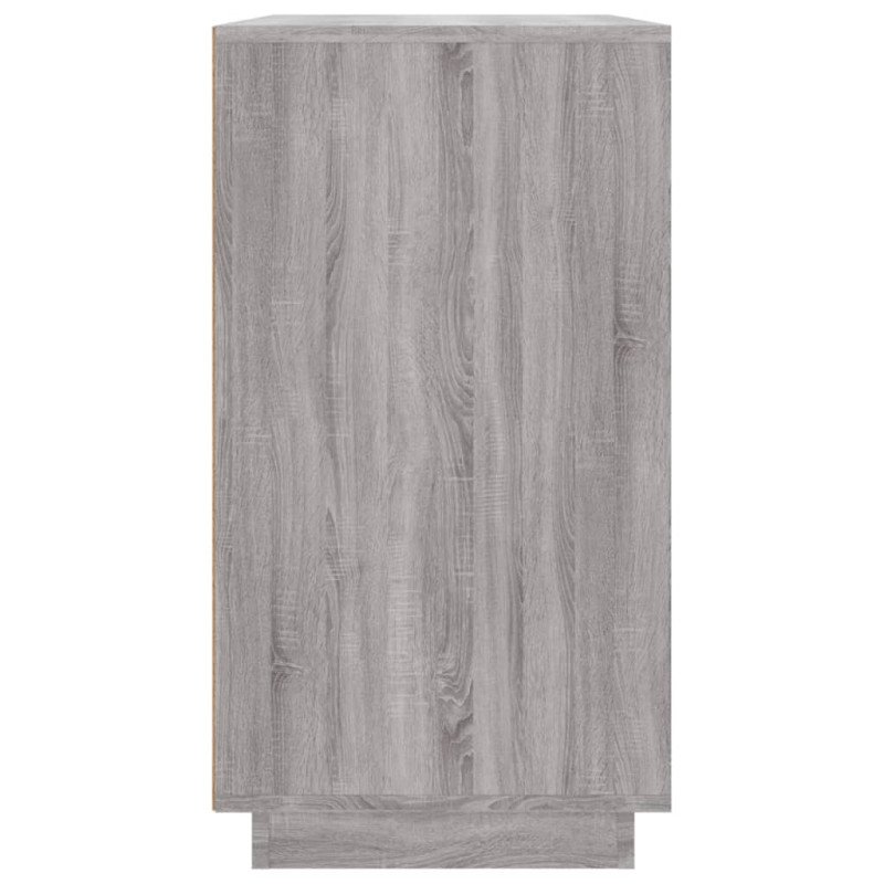 vidaXL Komoda dub sonoma 80x34x75 cm kompozitné drevo