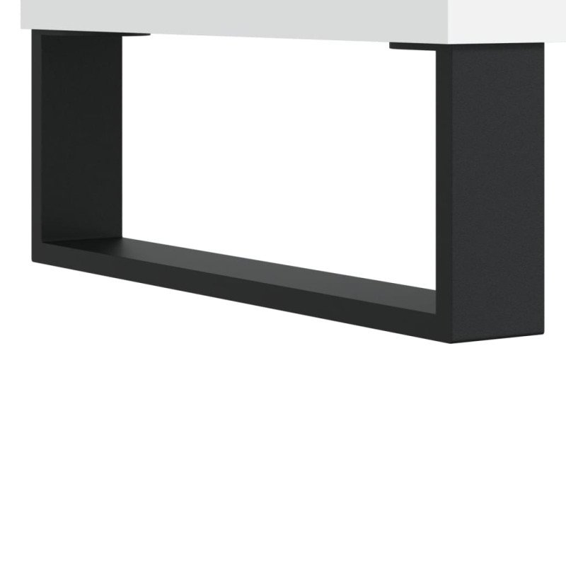 vidaXL TV skrinka biela 104x35x50 cm kompozitné drevo