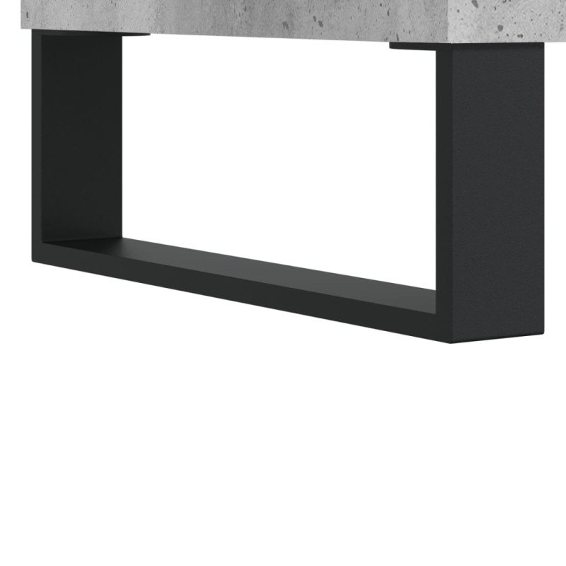 vidaXL Vysoká skrinka betónová sivá 57x35x90 cm kompozitné drevo