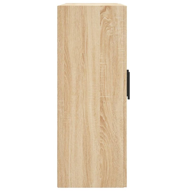 vidaXL Nástenná skrinka dub sonoma 69,5x34x90 cm kompozitné drevo