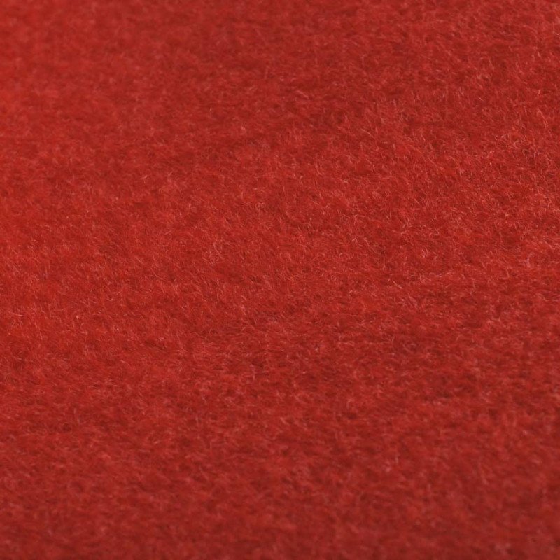 Červený koberec vidaXL - 1 x 20 m, extra ťažký 400 g/m2