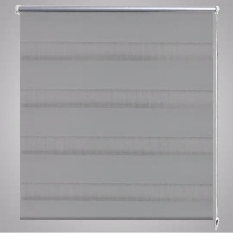Roleta vzor zebra, 40 x 100 cm, sivá