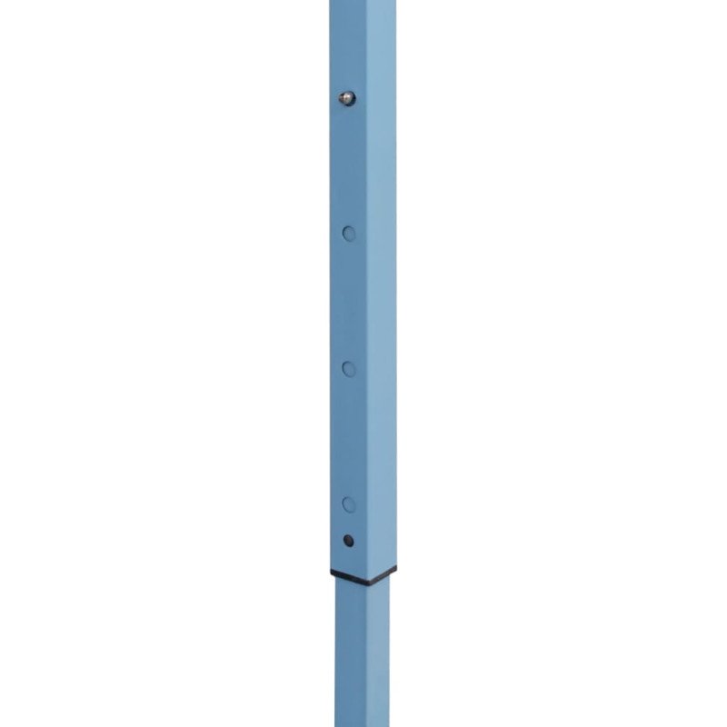 vidaXL Skladací záhradný stan so 4 bočnými stenami 3x4,5 m, modrý