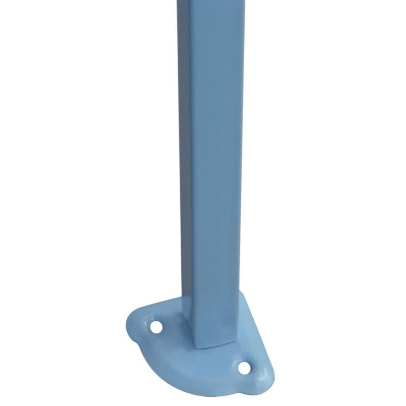 vidaXL Skladací záhradný stan so 4 bočnými stenami 3x4,5 m, modrý