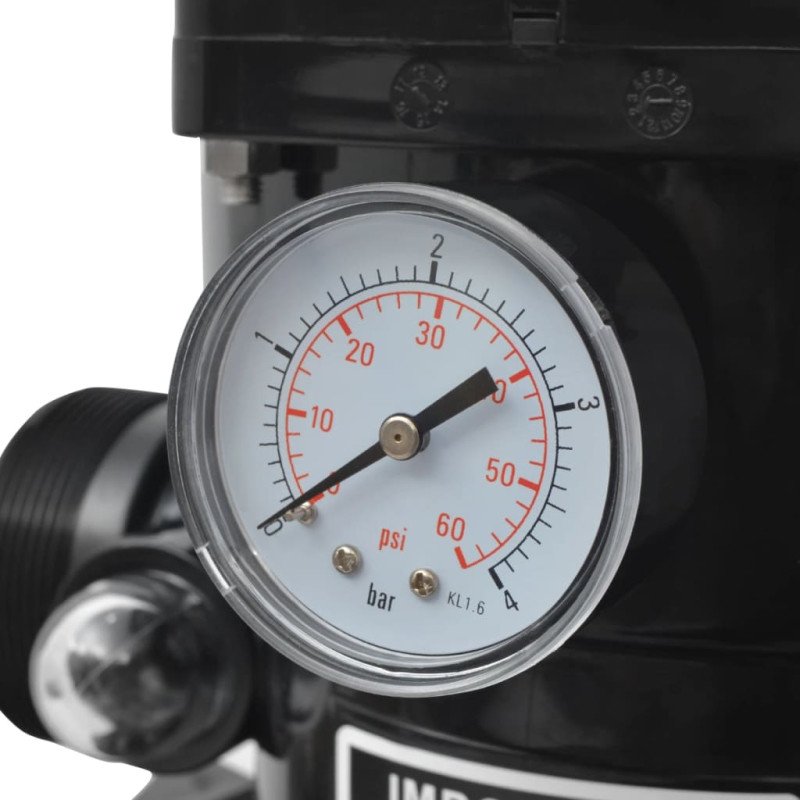 vidaXL Bazénová piesková filtrácia so 6-cestným ventilom, modrá 460 mm
