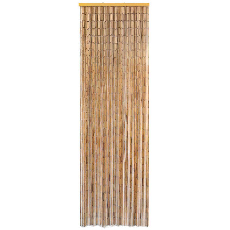 vidaXL Záves proti hmyzu do dverí, bambus 56x185 cm