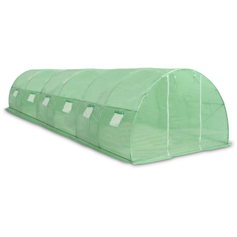 vidaXL Skleník 27 m² 900x300x200 cm