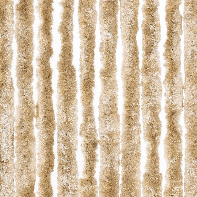vidaXL Záves proti hmyzu, béžový 100x220 cm, ženilka