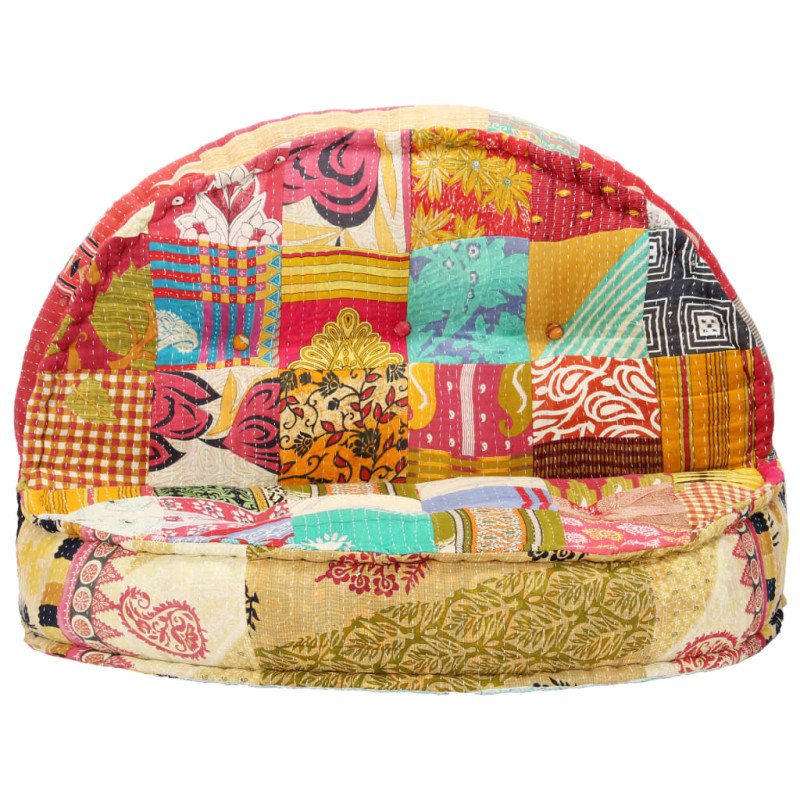 vidaXL Taburetka 100x20 cm, patchwork, látka