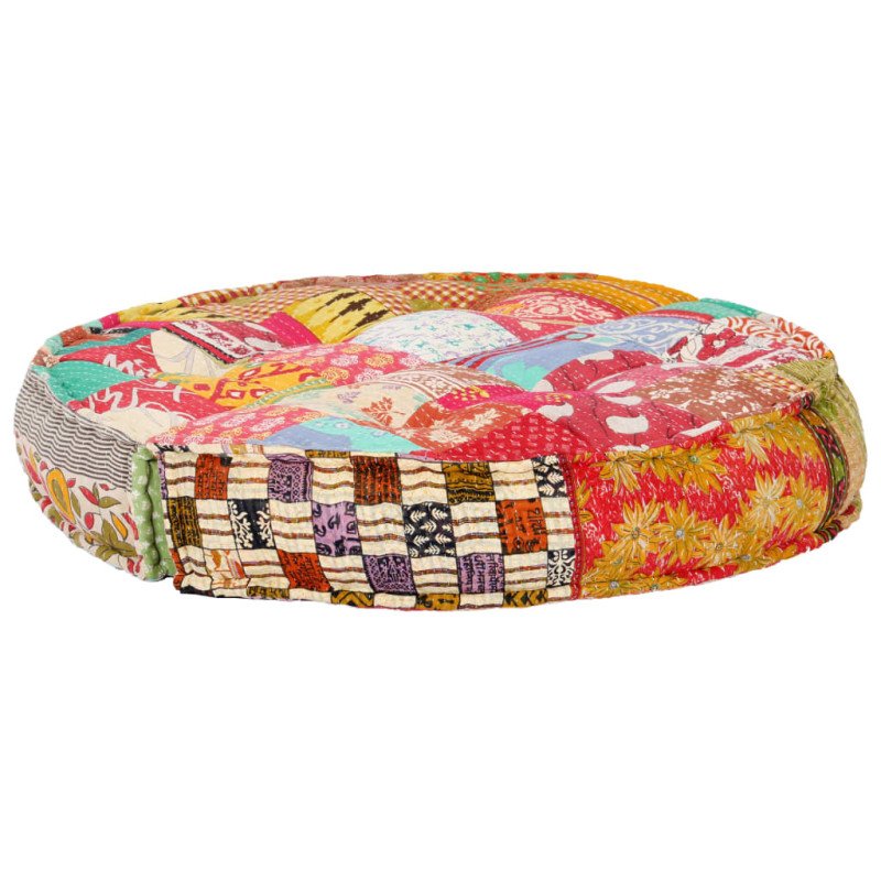 vidaXL Taburetka 100x20 cm, patchwork, látka