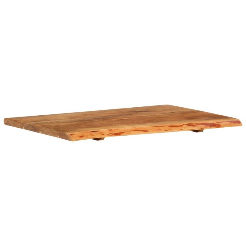 vidaXL Doska na kúpeľňovú skrinku, akáciový masív 80x52x2,5 cm