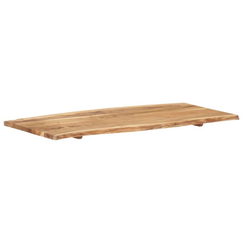 vidaXL Stolová doska, akáciový masív 118x(50-60)x2,5 cm