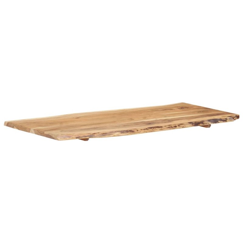 vidaXL Stolová doska, akáciový masív 118x(50-60)x2,5 cm