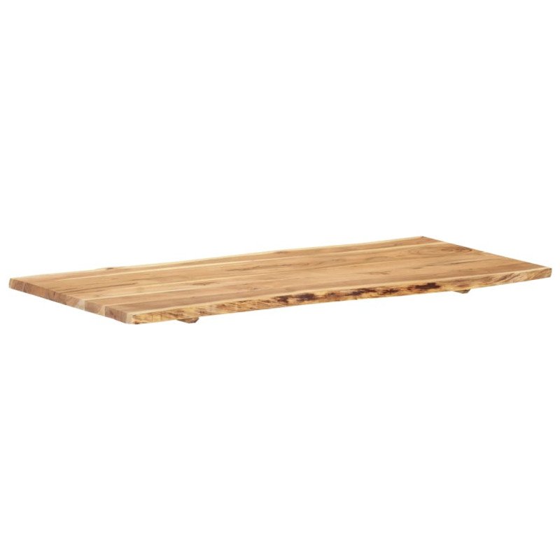 vidaXL Stolová doska, akáciový masív 118x(50-60)x2,5 cm