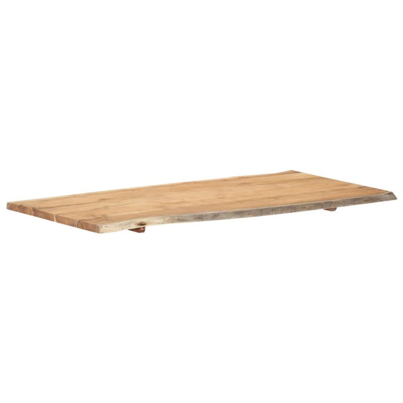 vidaXL Stolová doska, akáciový masív 118x(50-60)x2,5 cm
