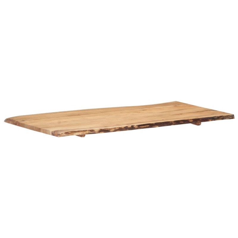 vidaXL Stolová doska, akáciový masív 118x(50-60)x2,5 cm