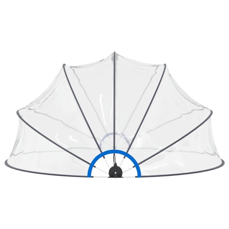 vidaXL Zastrešenie bazénu 440x220 cm