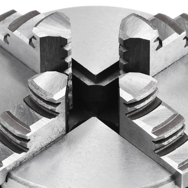vidaXL 4-čeľusťové samostrediace skľučovadlo na sústruh 80 mm oceľové