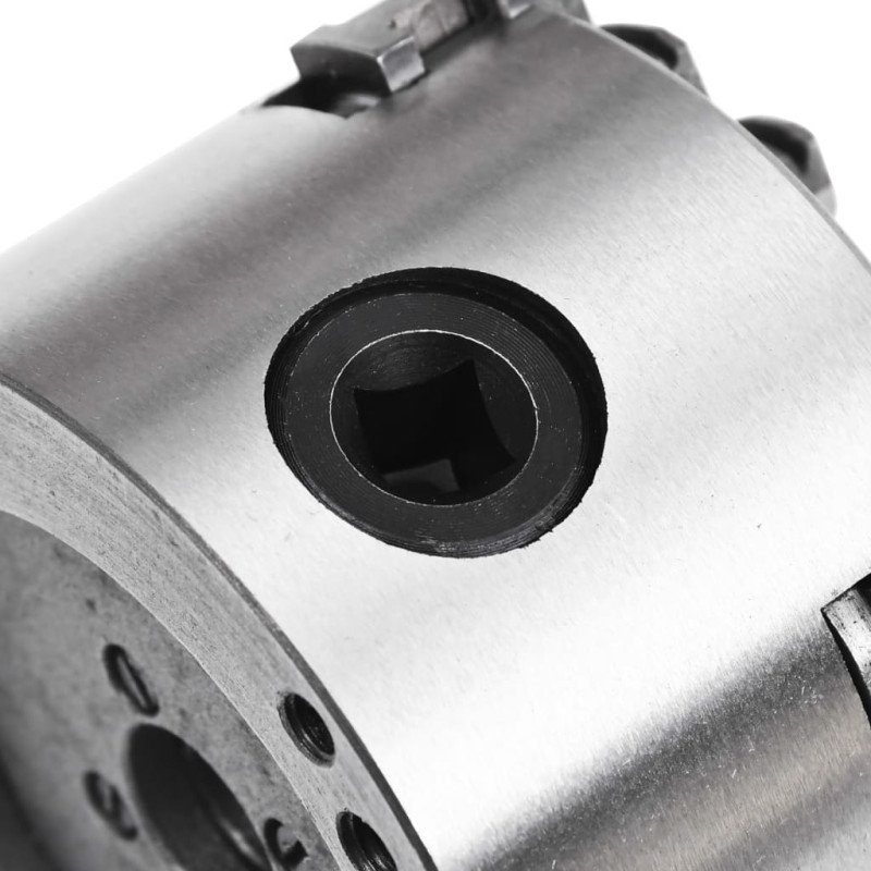 vidaXL 4-čeľusťové samostrediace skľučovadlo na sústruh 80 mm oceľové