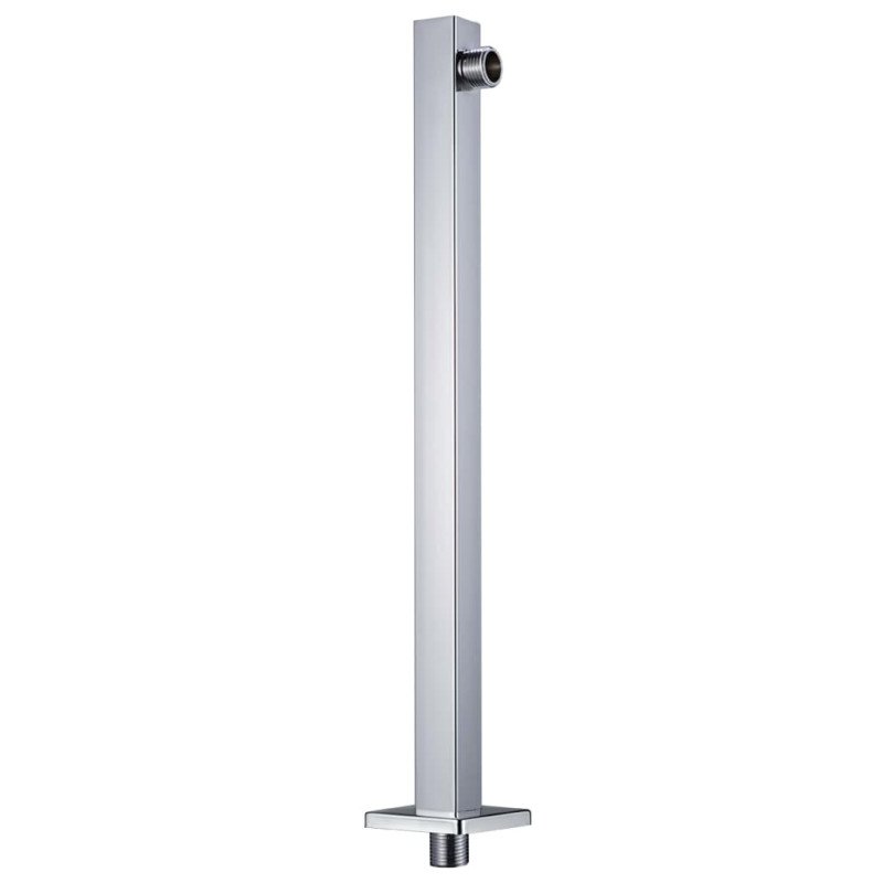 vidaXL Podporné rameno do sprchy nehrdzavejúca oceľ 201 strieborné 40 cm