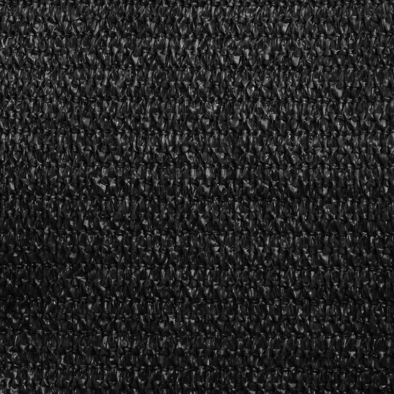 vidaXL Tieniaca plachta 160 g/m² čierna 4x5x5 m HDPE