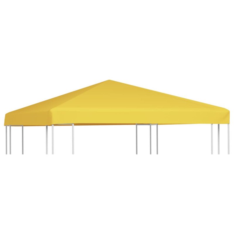 vidaXL Strieška na altánok 270 g/m², 3x3 m, žltá