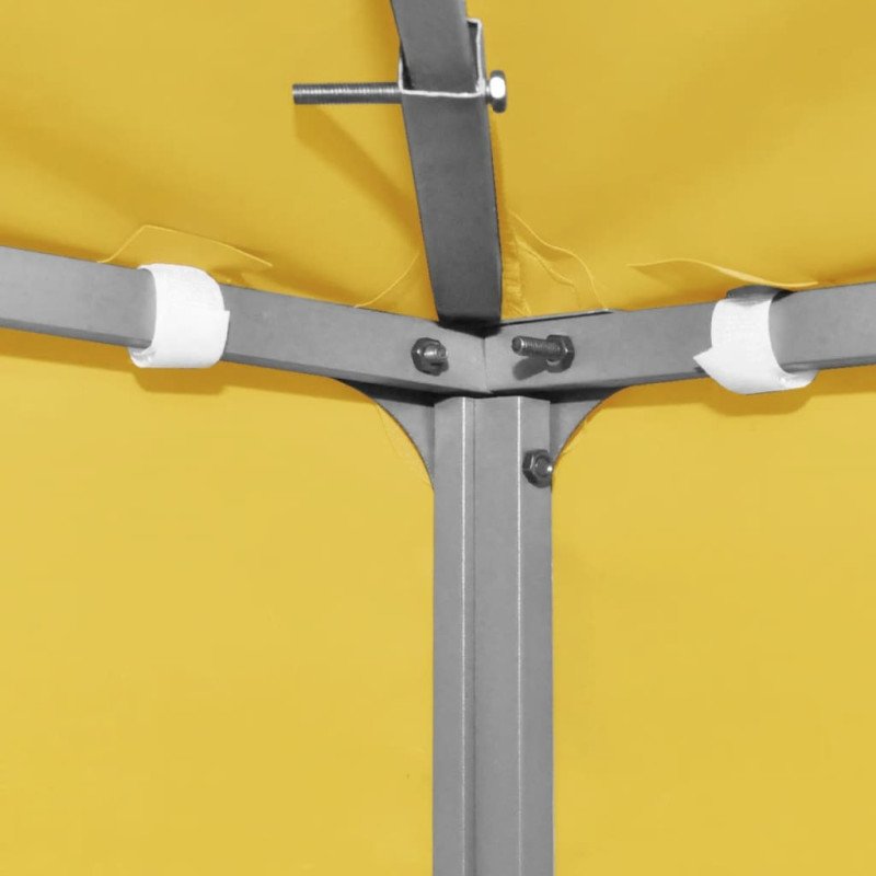 vidaXL Strieška na altánok 270 g/m², 3x3 m, žltá