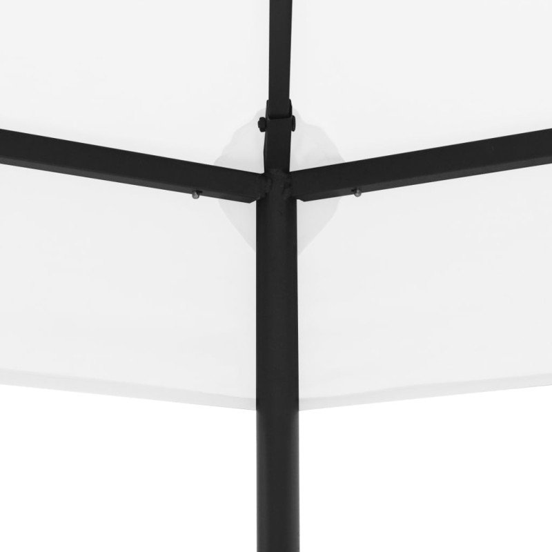 vidaXL Záhradný altánok 323x275x265 cm, biely 180 g/m²