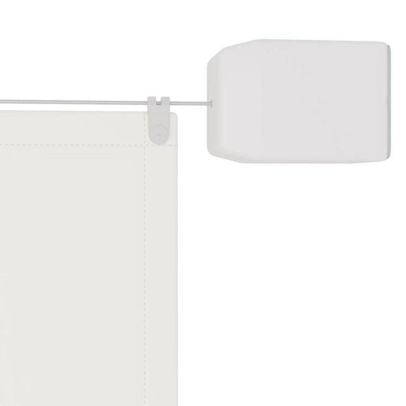 vidaXL Vertikálna markíza biela 60x360 cm oxfordská látka