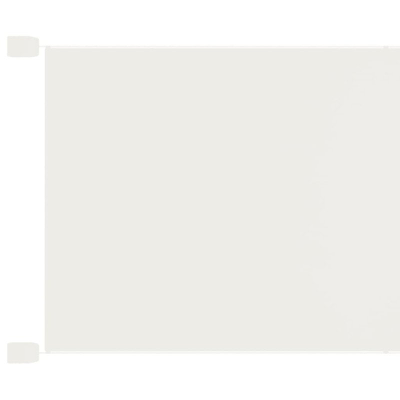 vidaXL Vertikálna markíza biela 100x360 cm oxfordská látka