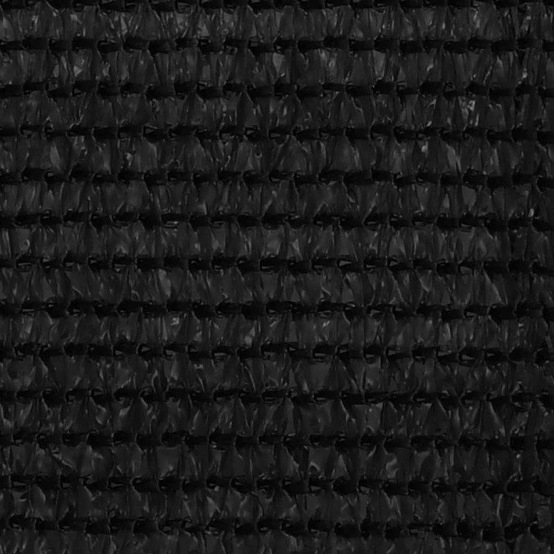 vidaXL Balkónová markíza čierna 75x600 cm HDPE