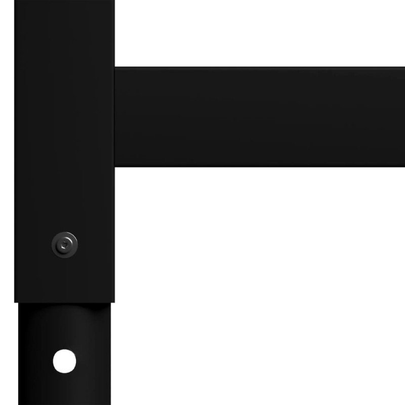 vidaXL Rámy na pracovné stoly 2 ks kovové 85x(69x95,5) cm čierne