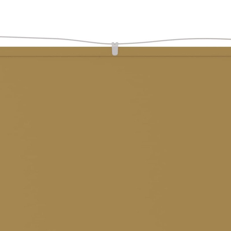 vidaXL Vertikálna markíza béžová 200x270 cm oxfordská látka