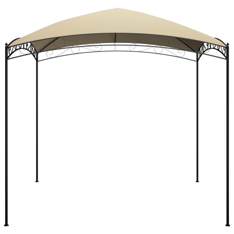 vidaXL Altánok 3x3x2,65 m krémový 180 g/m²