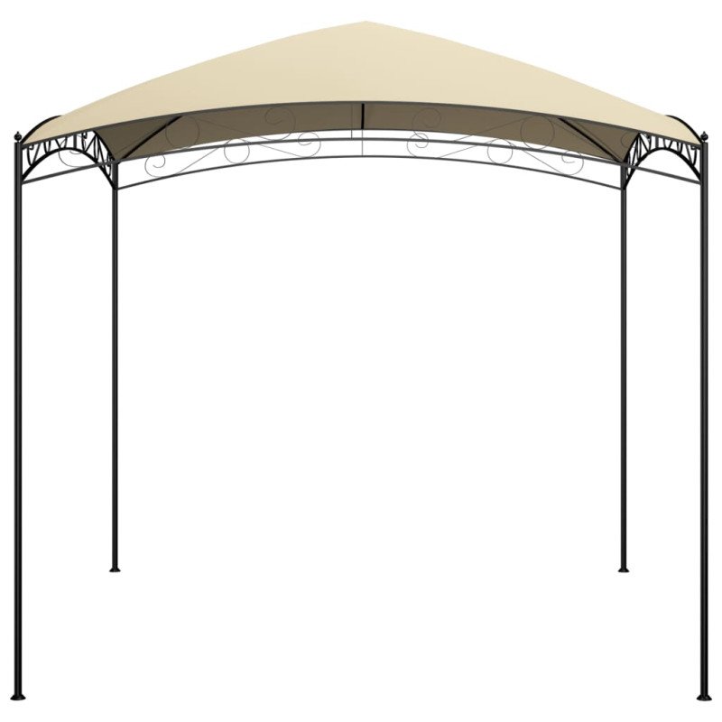 vidaXL Altánok 3x3x2,65 m krémový 180 g/m²