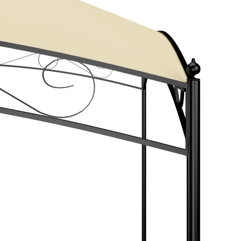 vidaXL Altánok 3x3x2,65 m krémový 180 g/m²