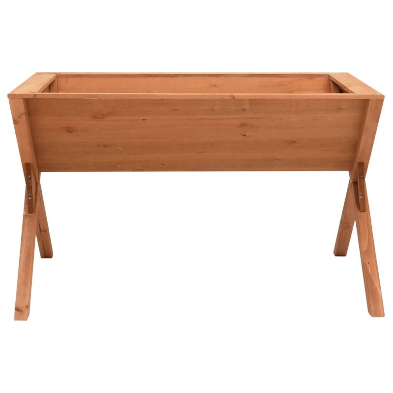 vidaXL Kvetináč 90x55x56 cm jedľové drevo