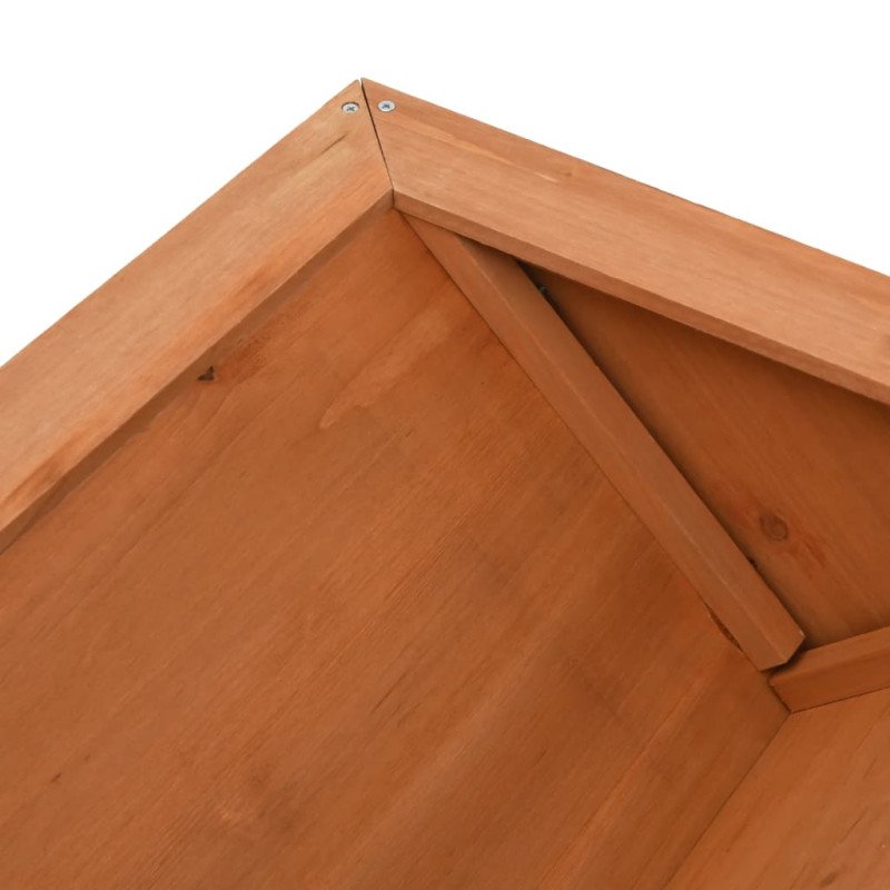 vidaXL Kvetináč 90x55x56 cm jedľové drevo