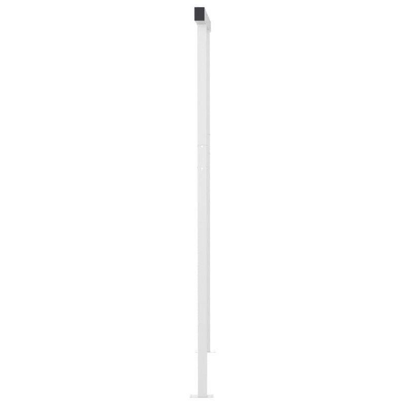 vidaXL Automatická markíza s LED a senzorom vetra 3,5x2,5 m žlto-biela