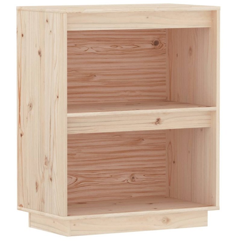 vidaXL Konzolová skrinka 60x34x75 cm masívna borovica