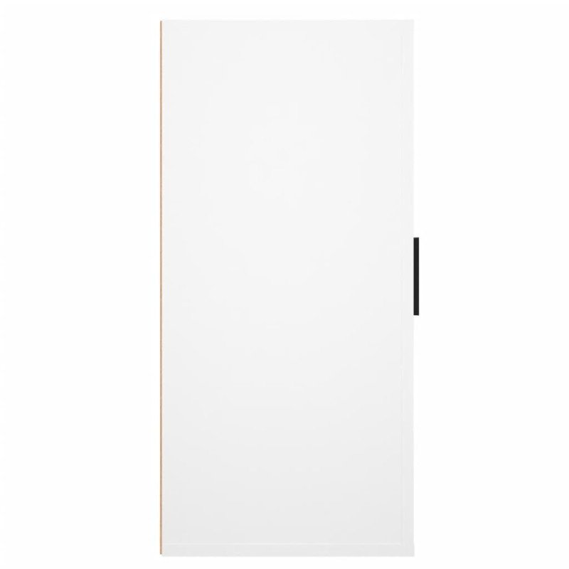 vidaXL Komoda biela 40x33x70 cm spracované drevo