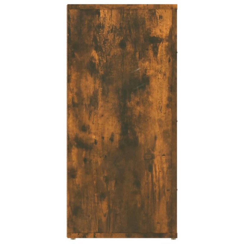 vidaXL Komoda dymový dub 40x33x70 cm spracované drevo