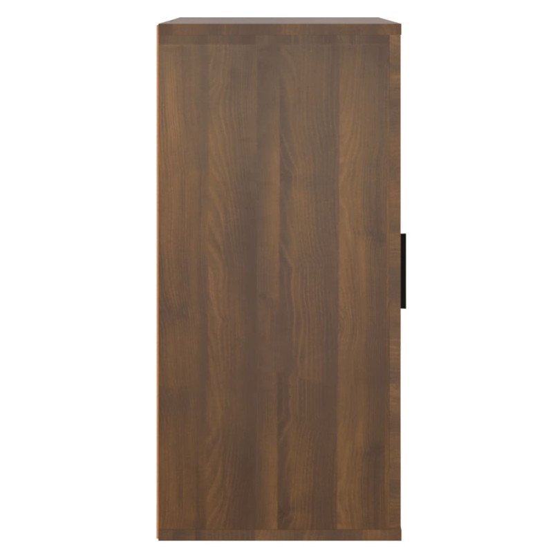 vidaXL Komoda hnedý dub 40x33x70 cm spracované drevo