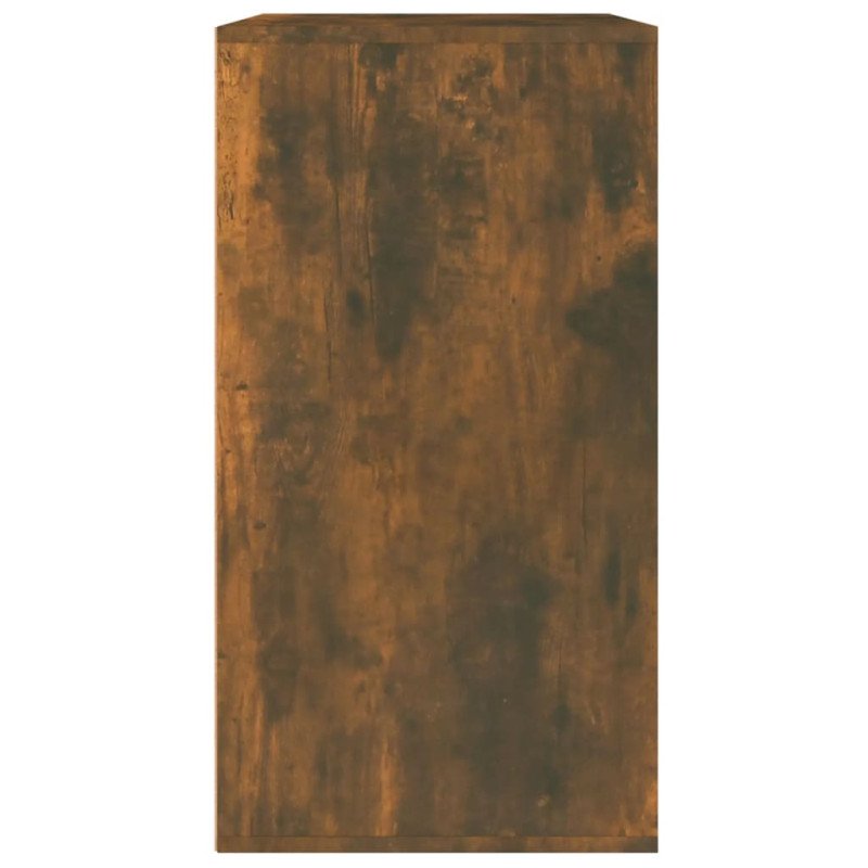 vidaXL Kozmetická skrinka, tmavý dub 80x40x75 cm, kompozitné drevo